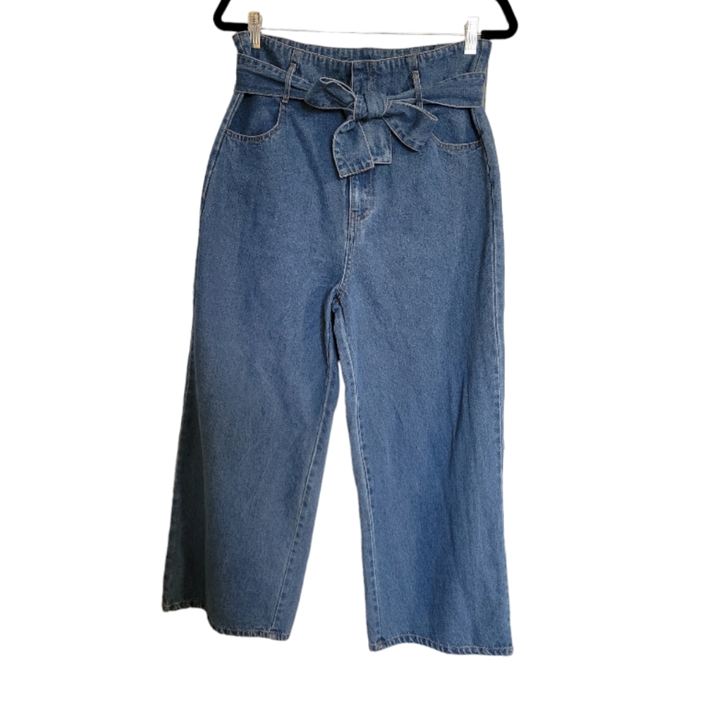 Le Lis Wide Leg High Rise Denim